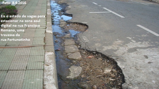 buracos na zona azul