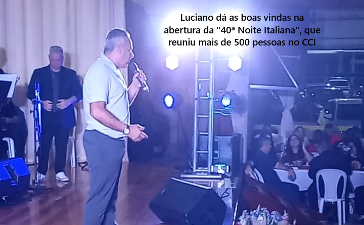 IBIÚNA – “40ª NOITE ITALIANA” REÚNE MAIS DE 500 PESSOAS EM PROL DE IDOSOS