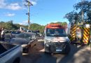 IBIÚNA – COLISÃO FRONTAL NA ESTRADA DA CACHOEIRA FERE MOTORISTA