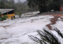 FORTE CHUVA DE GRANIZO AFETA PLANTAÇÕES EM IBIÚNA