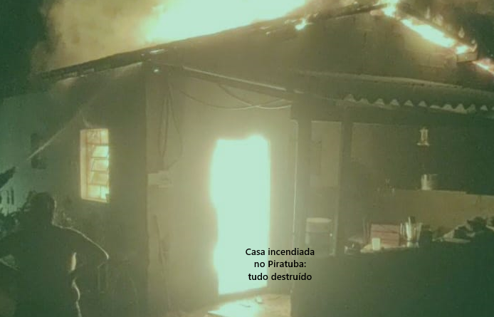 IBIÚNA – INCÊNDIO DESTRÓI DUAS CASAS EM MENOS DE 24 HORAS