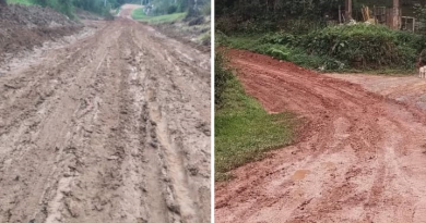 IBIÚNA – MORADORES RECLAMAM DOS SERVIÇOS NAS ESTRADAS MUNICIPAIS