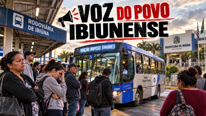 FALTA DE ÔNIBUS – OUÇA A VOZ INDIGNADA DA POPULAÇÃO IBIUNENSE